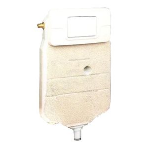 Cisterna Empotrada Completa con Placa, Tanque de Inodoro de 12 Litros con Sistema Stir Blitz, 44 cm de Longitud, 62 cm de Altura - Product Image 1