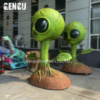 Halloween Prop Alien Simulation Model-Figurine effrayante et réaliste pour la décoration de fête