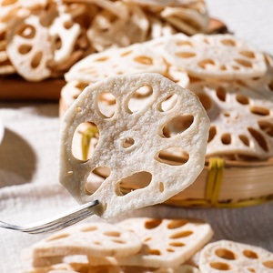 Củ sen thái lát với hương vị BBQ sản phẩm Trung Quốc nóng khô giòn Rau chip bán buôn sấy khô lành mạnh Snack - Product Image 5