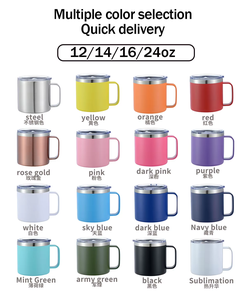 Promotional Gift High Quality Gift Promotion Cup Stainless Steel Coffee Cup Custom LOGO Design Mug With Handle - Product Image 5