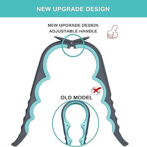 Set Apriscatole Multifunzione 4-in-1 con Cerniera, Antiscivolo, per Tappi di Barattoli e Bottiglie di <span class=keywords><strong>Vino</strong></span>, Design Aggiornato per Risparmio di Fatica in Cucina - Product Image 4