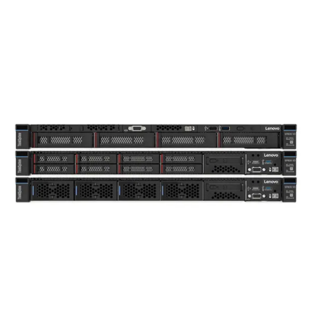 ThinkSystem SR635 V3 1U Single Socket Rack Server 4th 5th AMD EPYC 9004 9005 DDR5 PCIe5.0 Virtualization SDS AI Inference Server