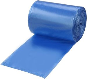 1 <b>Roll</b> Blue Recyclable Food Grade PE Disposable <b>Plastic</b> Packaging Bags for Cookware Bedding Household Customizable Size Color - Product Image 4
