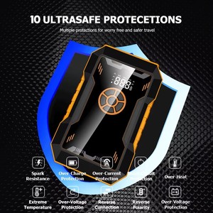 12V 12000mAh Herramienta <span class=keywords><strong>de</strong></span> emergencia para automóvil Jumper Start <span class=keywords><strong>Batería</strong></span> <span class=keywords><strong>de</strong></span> litio portátil Jump Starter con compresor <span class=keywords><strong>de</strong></span> neumáticos con Inflador <span class=keywords><strong>de</strong></span> neumáticos - Product Image 6