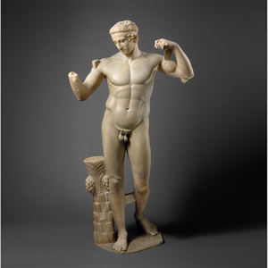 Estatua de Hombre Desnudo de Mármol al por Mayor - Product Image 1