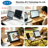 Moniteur tactile portable pour entreprise TFT 14 pouces 1920x1200 60Hz Type-C avec haut-parleur intégré Écran externe pour ordinateur portable MAC PS5 Switch