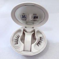 Cils magnétiques doux réutilisables avec pince à magnets, cils postiches naturels épais, extension de cils doux