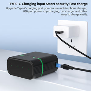 Chargeur rapide professionnel PUJIMAX à 4 emplacements pour microphone portable, batterie lithium-ion AAA rechargeable - Product Image 6