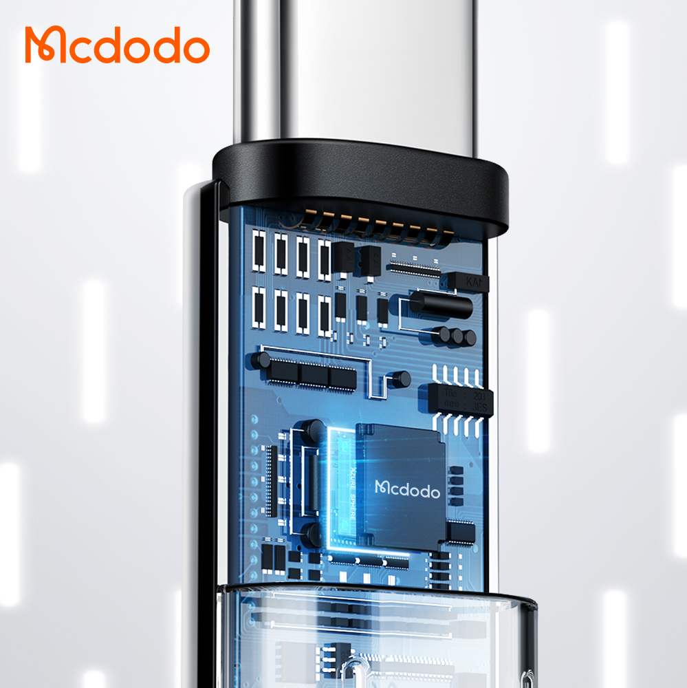 Оригинальный Смарт-кабель Mcdodo 1 м/1,5 м с автоматическим отключением питания, Usb C QC4.0 3,0, быстрая зарядка, смарт-кабель типа C для передачи данных для устройств Android