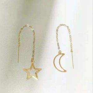 Xinfly Joyería al por Mayor para Mujer, Collares y Aretes de Oro Amarillo Puro de 18K AU750 para Mujer y Niña - Product Image 3