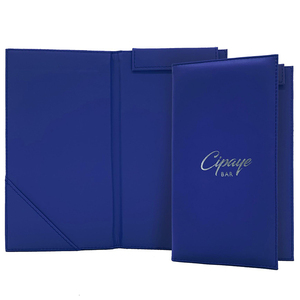 Porta-Contas de Restaurante Personalizado de Cuero PU con Imán, Porta-Contas para Restaurante - Product Image 1