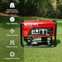 Type silencieux 3.5kva petit générateur de puissance pour le marché de voiture de parking de camping utilisation familiale démarrage automatique cadre ouvert fréquence 50/60Hz