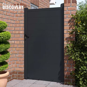 Portail <span class=keywords><strong>de</strong></span> <span class=keywords><strong>jardin</strong></span> moderne en aluminium à installation facile – Petites portes métalliques résidentielles à prix abordable - Product Image 1