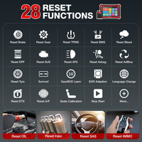 KINGBOLEN K8 Lector de Códigos de Diagnóstico OBD2 Profesional para Automóviles con Funciones TPMS, Memoria de 2G+64G, Ajuste Universal