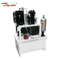 Nouvelle unité hydraulique Tiyate durable en acier inoxydable avec moteur électrique pour applications industrielles, garantie 1 an