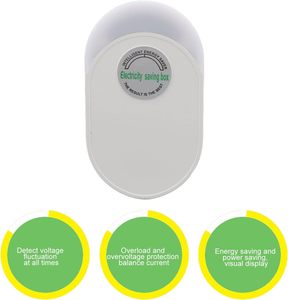 Dispositivo Ahorrador de Energía al por Mayor, 90V-250V 50-60Hz, Material ABS, Seguro y Confiable, Caja de Ahorro de Electricidad, Ahorra Dinero, 1 Año de Garantía - Product Image 6
