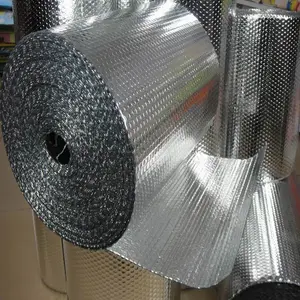 Gebäude-Dachisolierung Sarking Doppel-Blasenfolieisolierte Rollen Aluminiumfolie Blaseisolierung