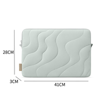 Sac pour ordinateur portable portable avec logo personnalisé, housse pour ordinateur portable matelassée antichoc, pochette pour ordinateur portable rembourrée pour filles