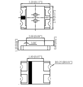 SMD 1210 <span class=keywords><strong>RGB</strong></span> <span class=keywords><strong>LED</strong></span> Epistar Chip 2W alto flusso luminoso che emette bianco arancio giallo bianco caldo rosa ghiaccio blu e colore rosso - Product Image 4