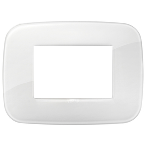 Plaque de porte réfléchissante 3M Ice 12,2x9cm Finition blanche - Product Image 1