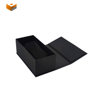 Ensemble complet haut de gamme personnalisé boîte en carton noire dure personnalisée emballage 2mm papier UV avantage pour lunettes de soleil