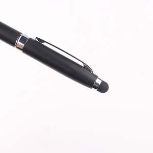 Cadeau personnalisé - Stylo tactile noir imprimé sur mesure - Product Image 4