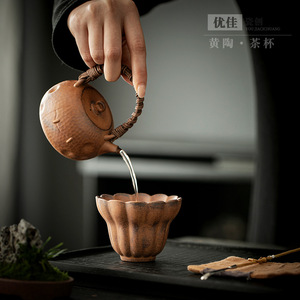 Taza de Cerámica Vintage, Acabado Mate, Origen Dehua, Taza Individual para Té Kung Fu, Uso Personal - Product Image 4