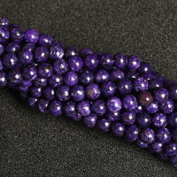 Perles de Pierre Charoïte Naturelles Détachées 6mm 8mm 10mm pour Bracelet DIY