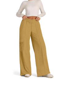 Womens Custom Casual Pants Printed Lounge <strong>Trousers</strong> Flat Front <strong>Petite</strong> Style Direct From Manufacturer Best Seller 2025 - Product Image 6