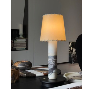 Spanish Santa Cole Wabi Sabi Solid Wood Table Lamp E27 Led 220V For Living Room Bedroom Hotel Guesthouse - Product Image 1