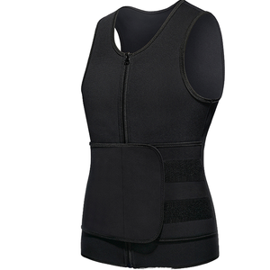 Vente chaude hommes Fitness façonnage gilet sport sueur sauna costume et ceinture abdominale pour l'entraînement à la taille - Product Image 2