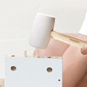 Martillo <span class=keywords><strong>de</strong></span> Goma con Mango <span class=keywords><strong>de</strong></span> Madera y Cabeza Suave para Instalación <span class=keywords><strong>de</strong></span> Pisos y Azulejos, y Herramientas <span class=keywords><strong>de</strong></span> Precisión para Trabajos Artesanales - Product Image 2