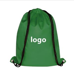 Custom Printed 210d Polyester Waterproof Draw Sting Shopping <b>Drawstring</b> <b>Backpack</b> <b>Drawstring</b> Bags - Product Image 2