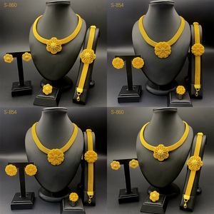 Boucles d'oreilles pendantes en or véritable 24 carats ZX Workmanship, bijoux fins de luxe, anti-ternissement, ensembles cadeaux pour femmes, marque - Product Image 1
