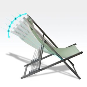 Mobilier <span class=keywords><strong>de</strong></span> jardin Hôtel Piscine <span class=keywords><strong>Bain</strong></span> <span class=keywords><strong>de</strong></span> <span class=keywords><strong>soleil</strong></span> Vente en gros Chaises pliantes en aluminium Chaises <span class=keywords><strong>de</strong></span> plage réglables pour le camping - Product Image 4