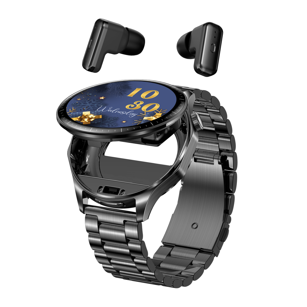 Black-steel strap