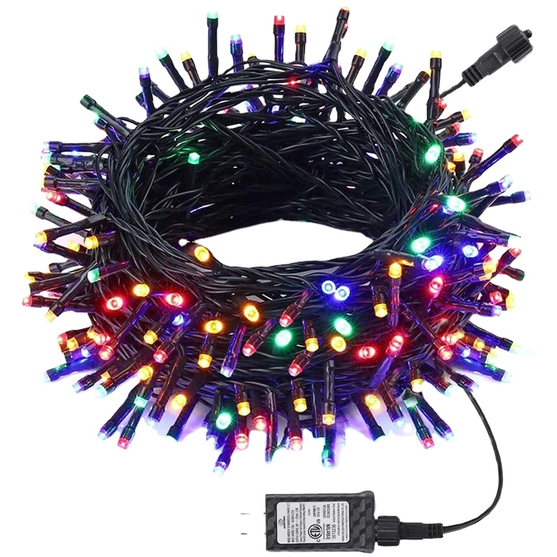 クリスマスパートの家の装飾からの100LEDカラフルなライト