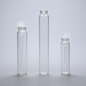 1ml <span class=keywords><strong>2ml</strong></span> 3cc klares leeres Parfüm-Proben röhrenförmiges Boro silikat glas fläschchen - Product Image 5