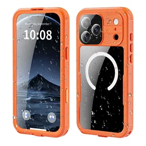 Custodia Impermeabile RedPepper Mars per iPhone 17 Pro Max, Certificazione IP68, Custodia Subacquea Impermeabile fino a 2M con Protezione Schermo Integrata - Product Image 1