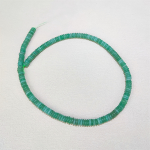 Forniture per la creazione di gioielli 2x6mm setto perline di <span class=keywords><strong>pietra</strong></span> naturale a forma di abaco pietre semipreziose rosso diaspro Rondelle perle sciolte - Product Image 4