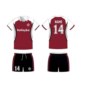 Uniforme de Voleibol Personalizado de Secado Rápido, Manga Corta, para Entrenamiento y Partido, Ropa de Equipo, Jersey de Voleibol Transpirable de Verano con Impresión Digital - Product Image 2