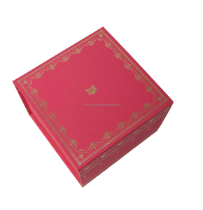 Caja de embalaje de cosméticos de lámina de oro ecológica con logotipo personalizado diseño de cierre magnético creativo maquillaje para el cuidado de la piel papel duradero - Product Image 2