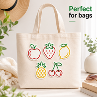 Parches de Frutas Personalizados al por Mayor, Apliques Bordados con Cuentas de Fresa, Limón y Piña para Ropa y Bolsos, Venta al por Mayor