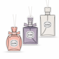 Diffuseur de parfum pour voiture en papier coton personnalisable avec un parfum longue durée, de haute qualité et au design moderne