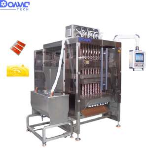 Machine de remplissage et d'emballage entièrement automatique multi-voies pour sachets à trois soudures latérales, pour sauce tomate, ketchup, liquides (10-100g) et jus - Product Image 4