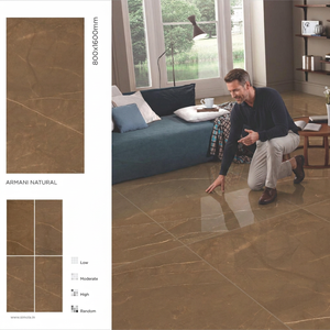 Brecia Crema 800x1600mm Digital Marble Porcelain Tiles Premium Surface For Luxury Interior Projects - Product Image 3