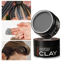 Pâte coiffante mate naturelle à tenue forte pour hommes, contrôle des bords, ajoute du volume et de la texture, marque privée