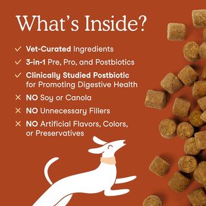 Probióticos para Mascotas OEM ODM, Probióticos para Perros con Prebióticos, Promueven un Microbioma Intestinal Equilibrado, Refuerzan la Salud Inmunológica, Masticables Suaves - Product Image 3