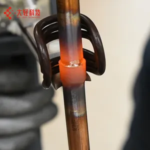 High frequency copper pipe brazing machine for welding air compressor copper tube