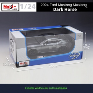 <span class=keywords><strong>Maisto</strong></span> 1:24 Ford Mustang Dark Horse 2024, Modellino Auto in Lega Simulata, Confezione Colorata, Auto in Metallo Pressofuso per Collezionisti Adulti e Bambini - Product Image 4